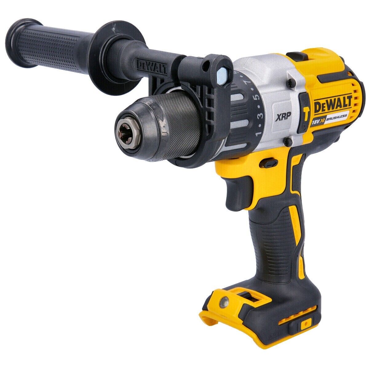 dewalt dcd996 side handle view