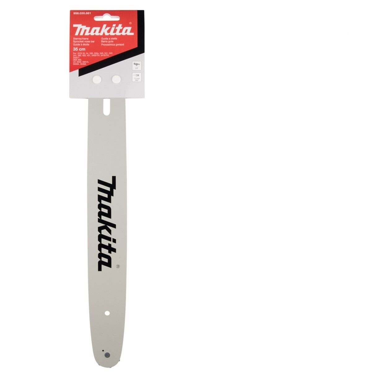 Makita 958035661 chainsaw bar 14 35cm 3 8 52 1 3mm