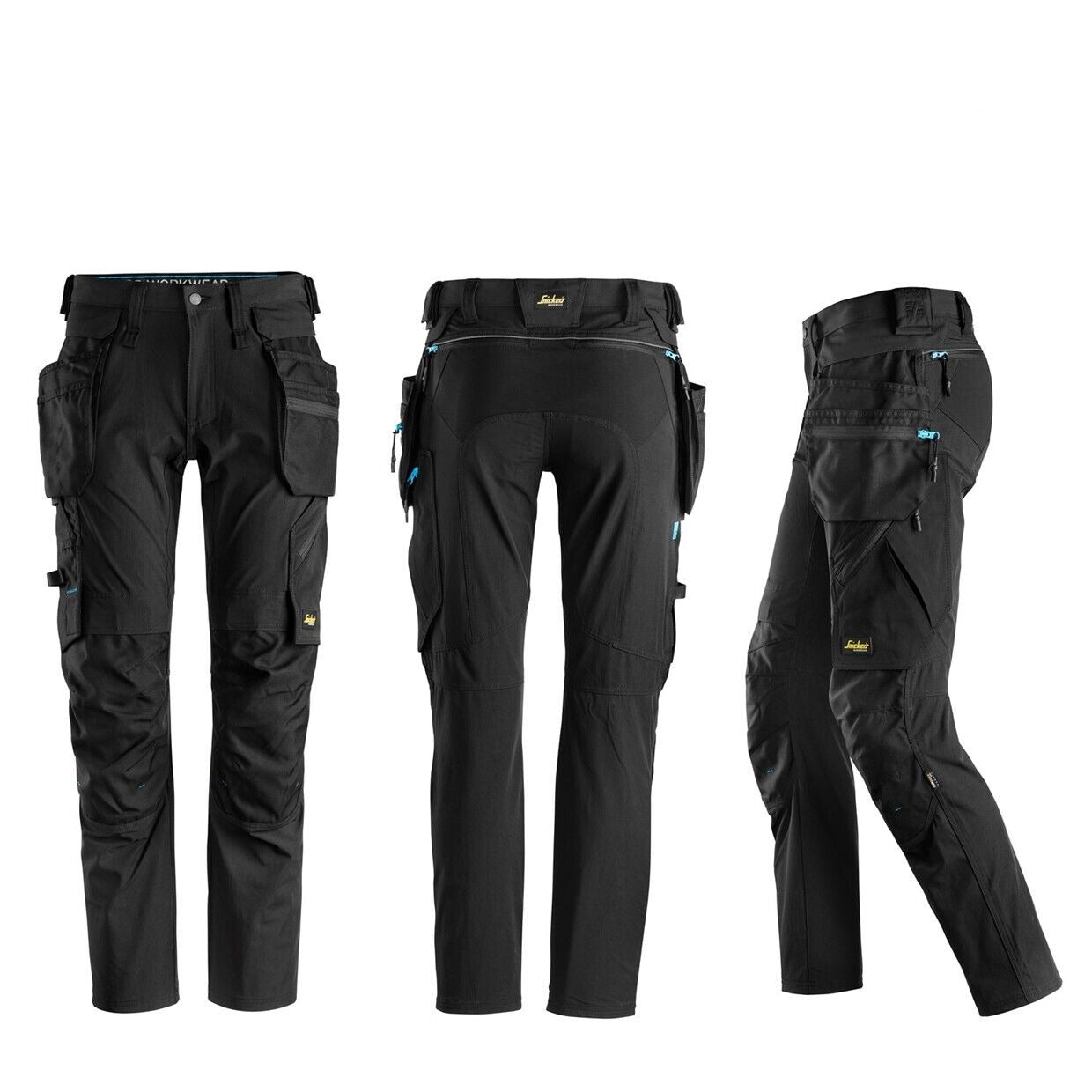 Snickers Work trousers slim 62080404112 LiteWork Detachable Pocket 39W 30L fit