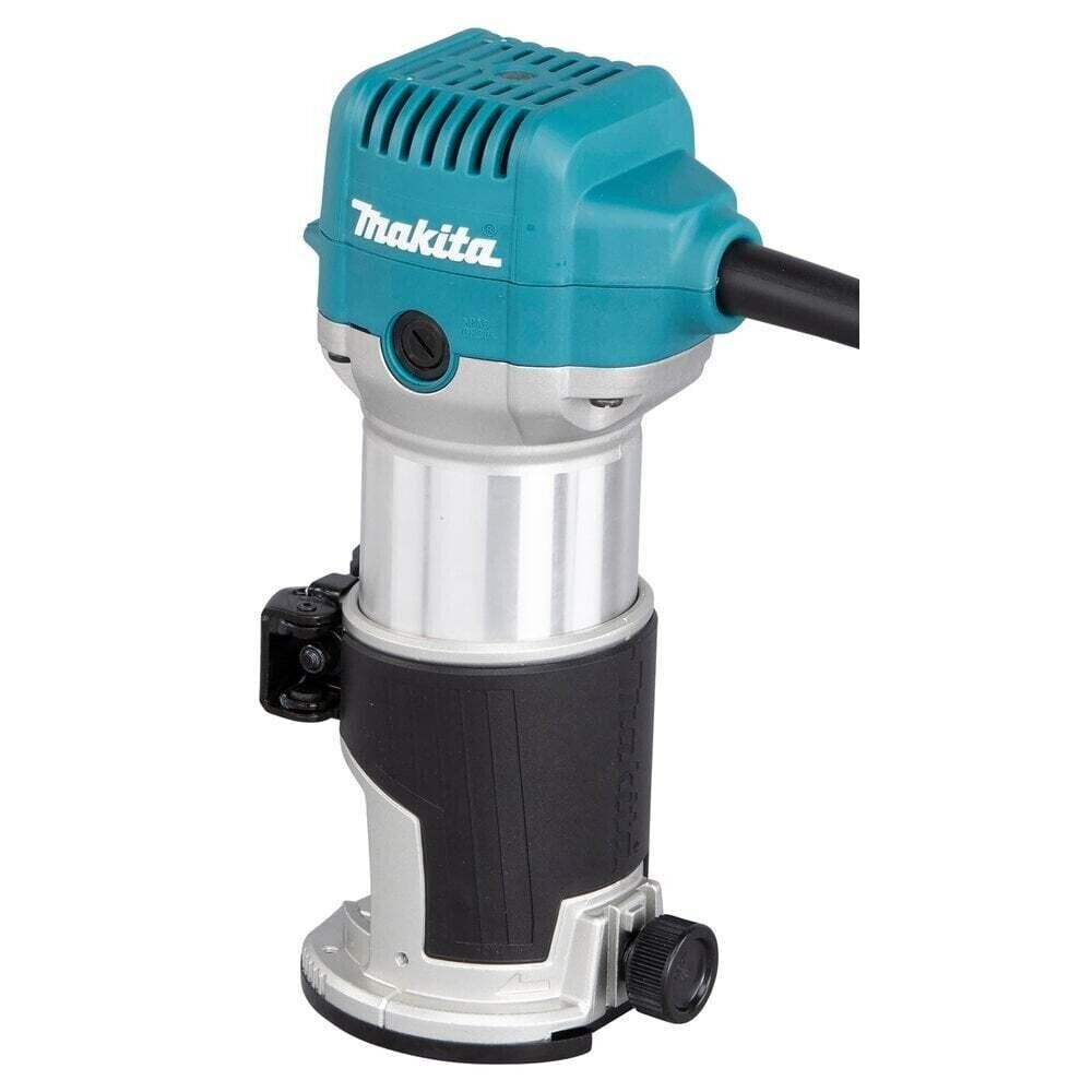 Makita router RT0702CX4 1/4 Electric Router Trimmer 240v Silver