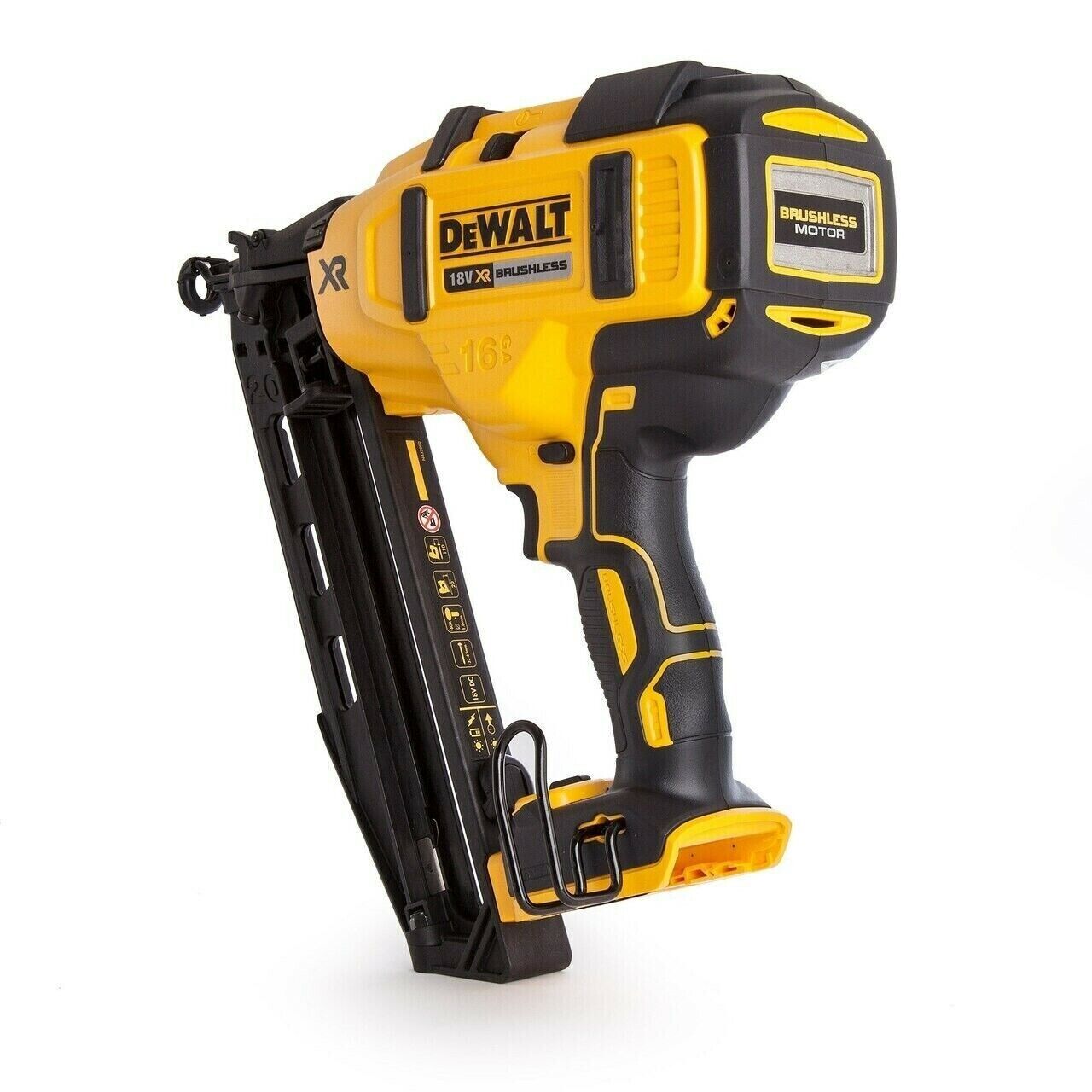 Dewalt DCN660N 18v XR Cordless Brushless Second Fix Framing Nailer Body Gold