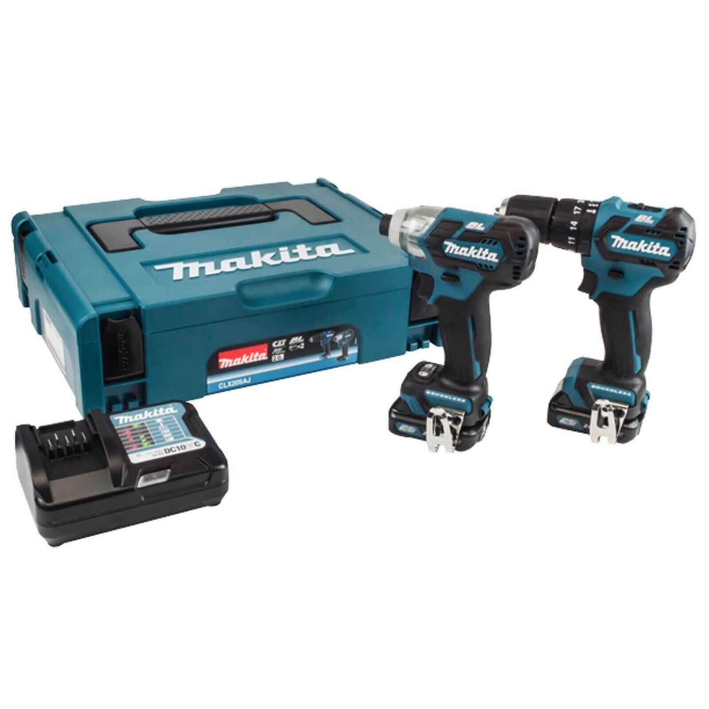 Makita CLX205AJ 10 8v Brushless Drill Impact Driver