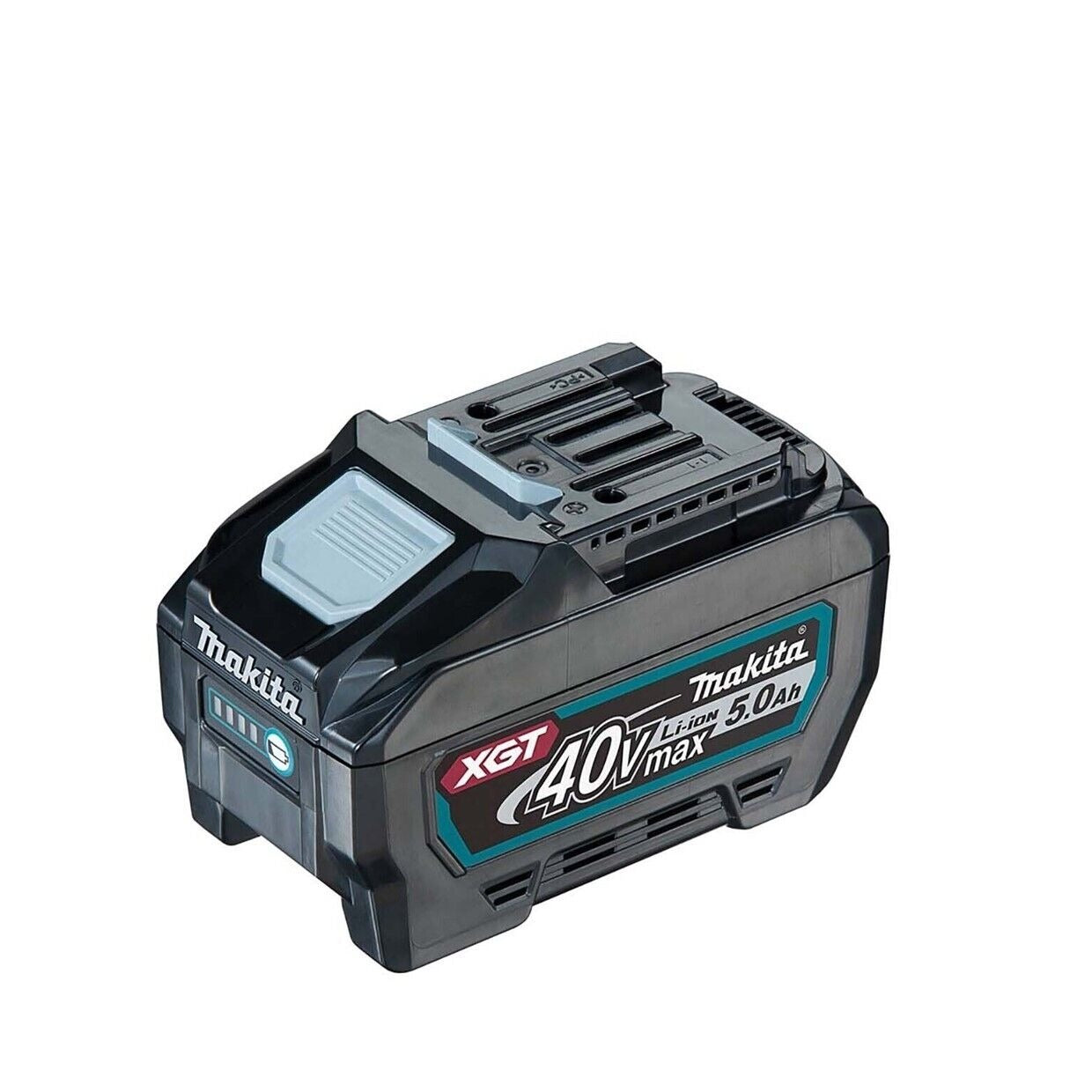 Makita BL4050F 40v Max XGT 5Ah Battery side