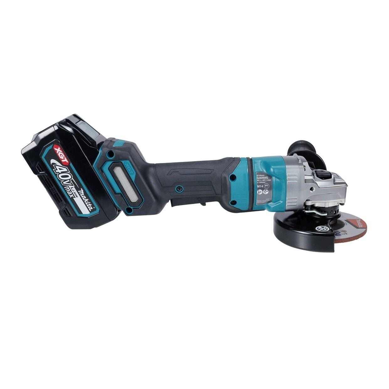 Makita grinder 40v GA050GZ01 XGT 125mm Body only Brushless Gold