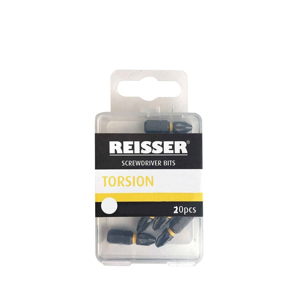 Reisser PZ2 x25mm 20pc torsion screwdriver bits pz02pb20 Silver
