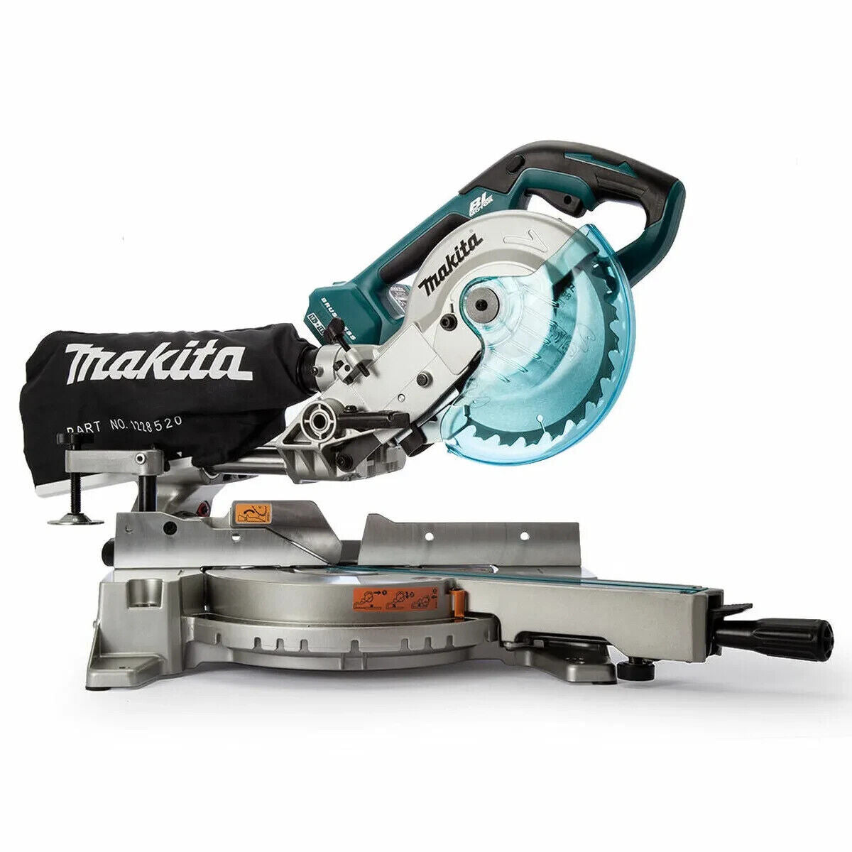 Makita DLS714NZ 190mm Blade Twin 18V 36v Slide Mitre Saw gold