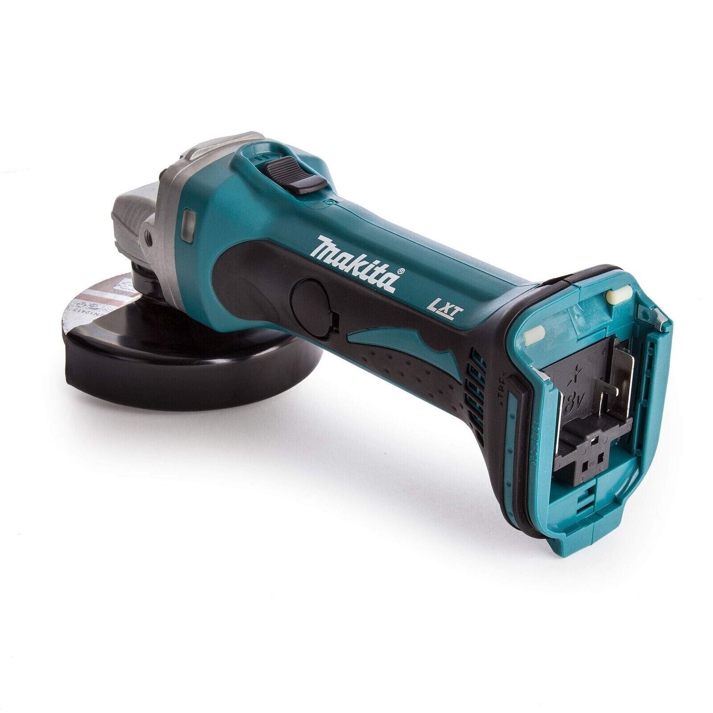 Makita Angle Grinder 18v DGA452Z rear side view
