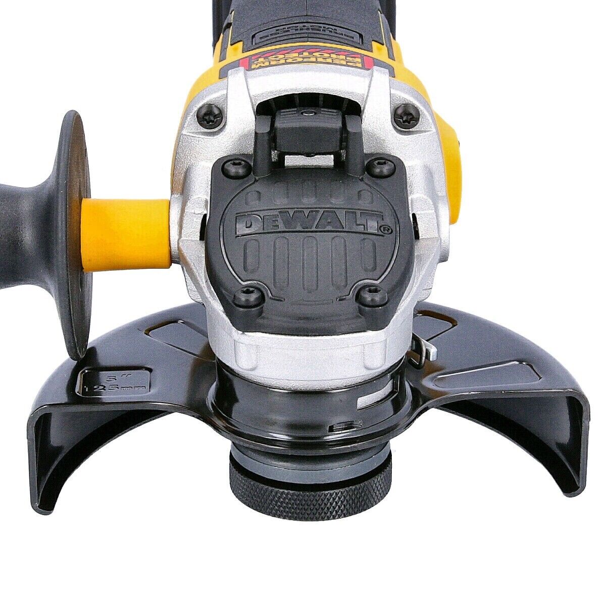 DEWALT DCG405N XR 18V 125mm Angle Grinder body only Gold