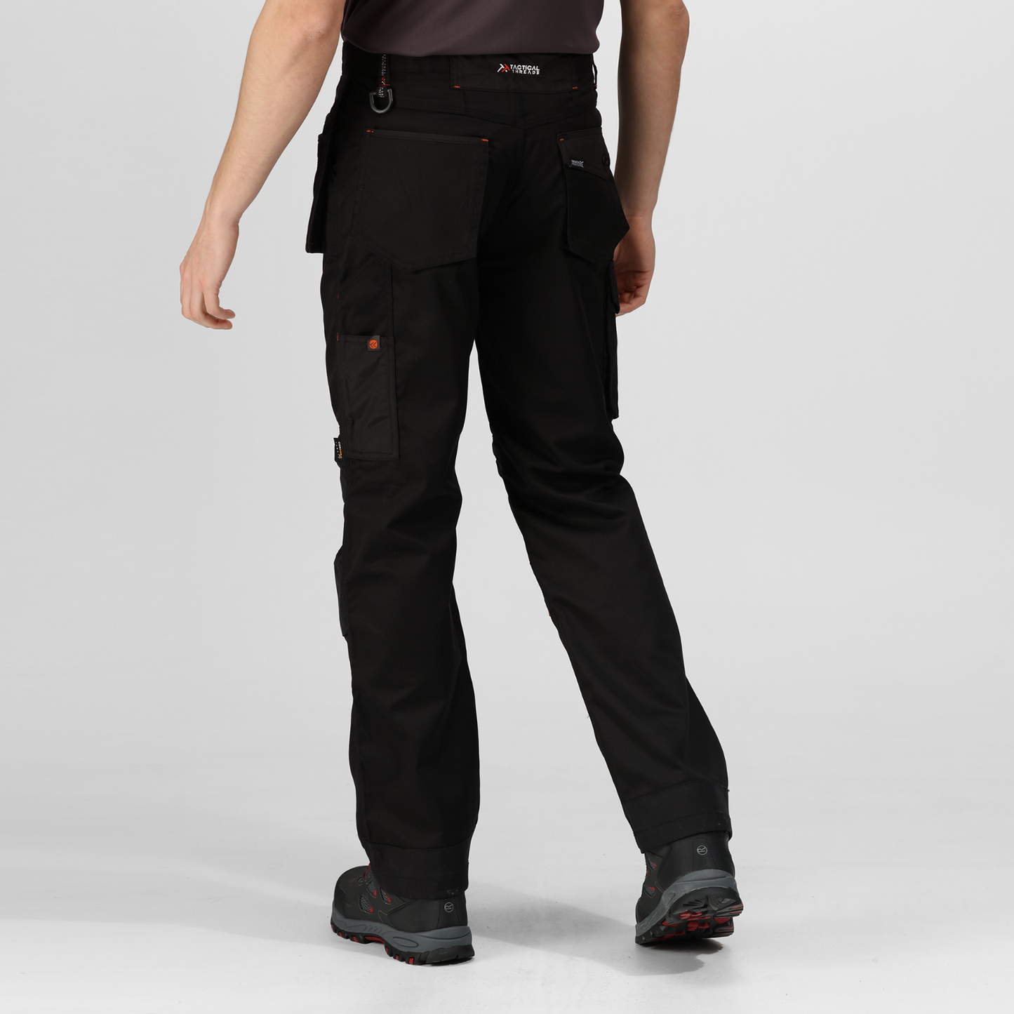 Regatta trousers work 32R TRJ387 Black Incursion Bronze