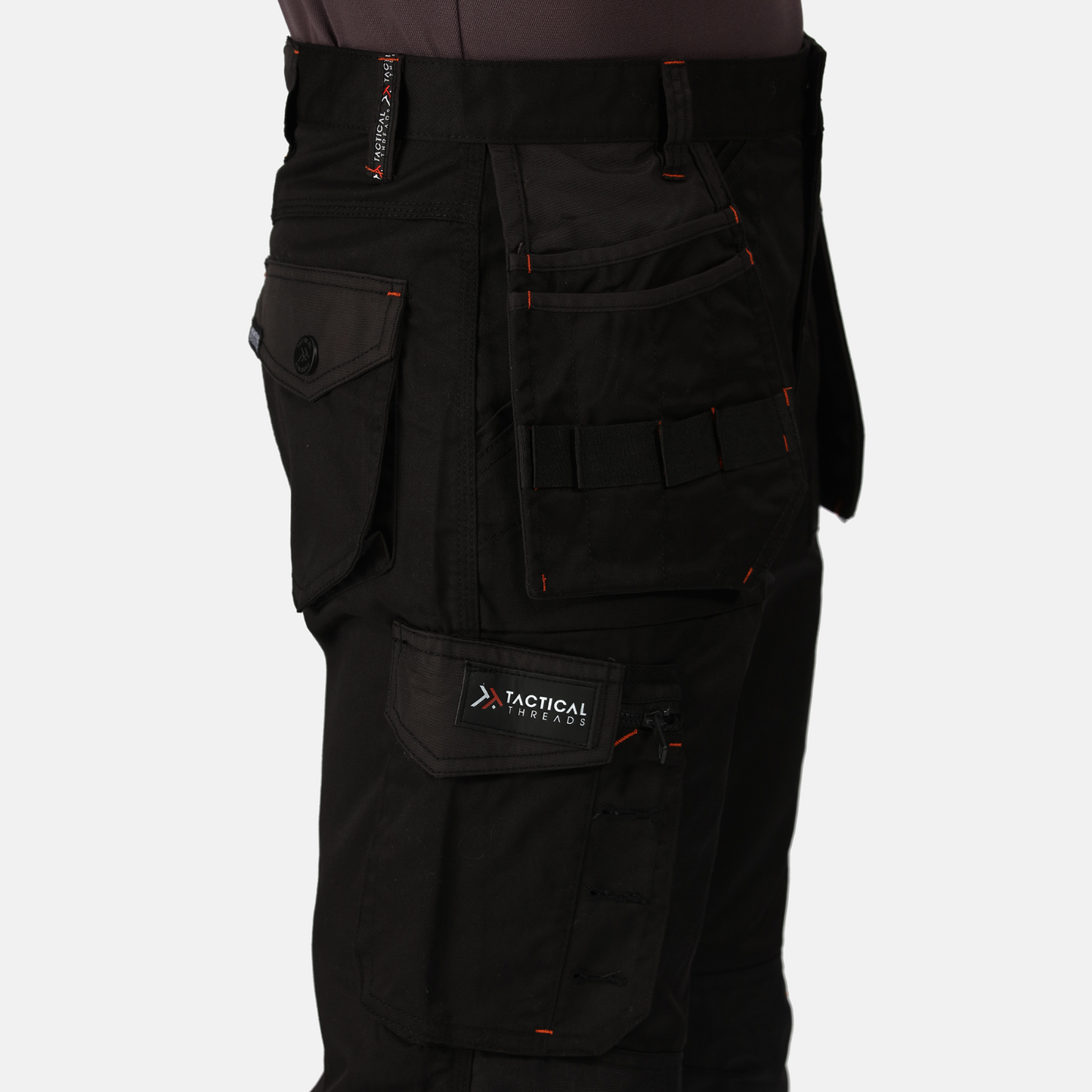 Regatta trousers work 32R TRJ387 Black Incursion Bronze