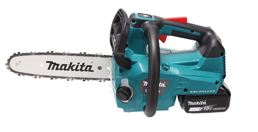 Makita DUC256Z Chainsaw 25cm 36/18v LXT Brushless Body Only Silver