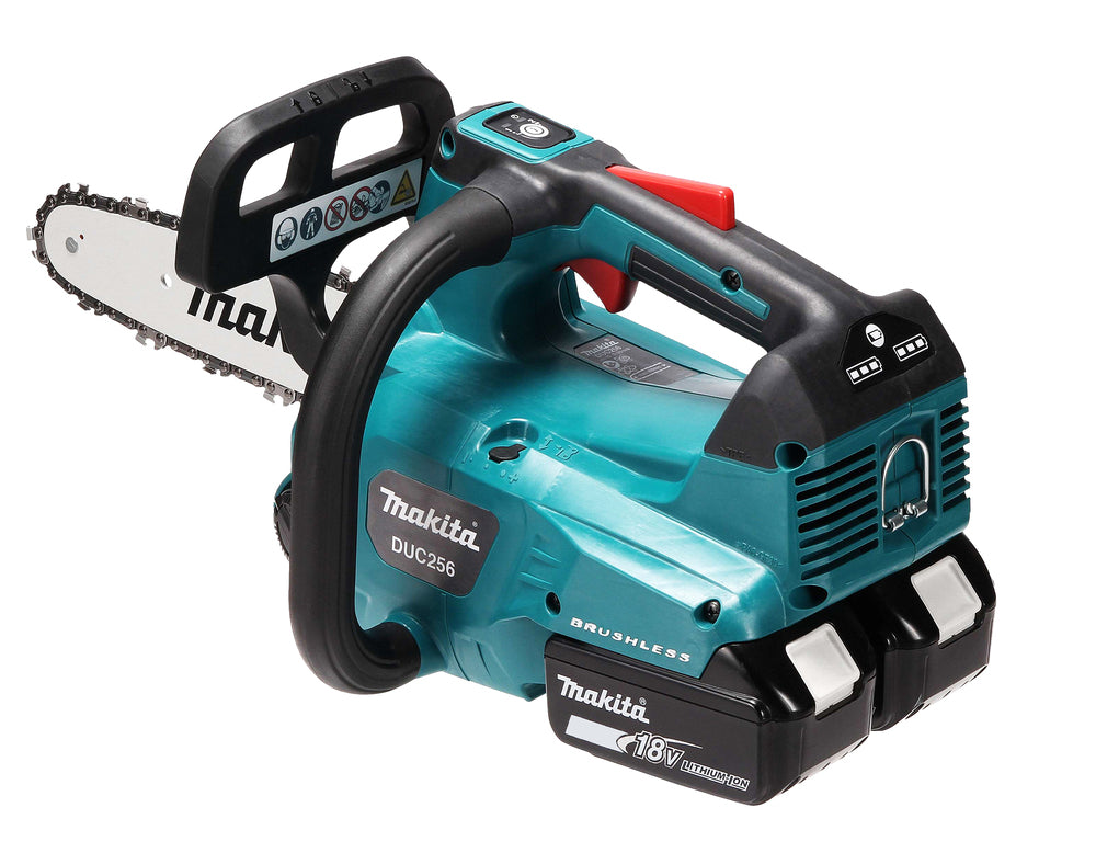 Makita DUC256Z Chainsaw 25cm 36/18v LXT Brushless Body Only Silver