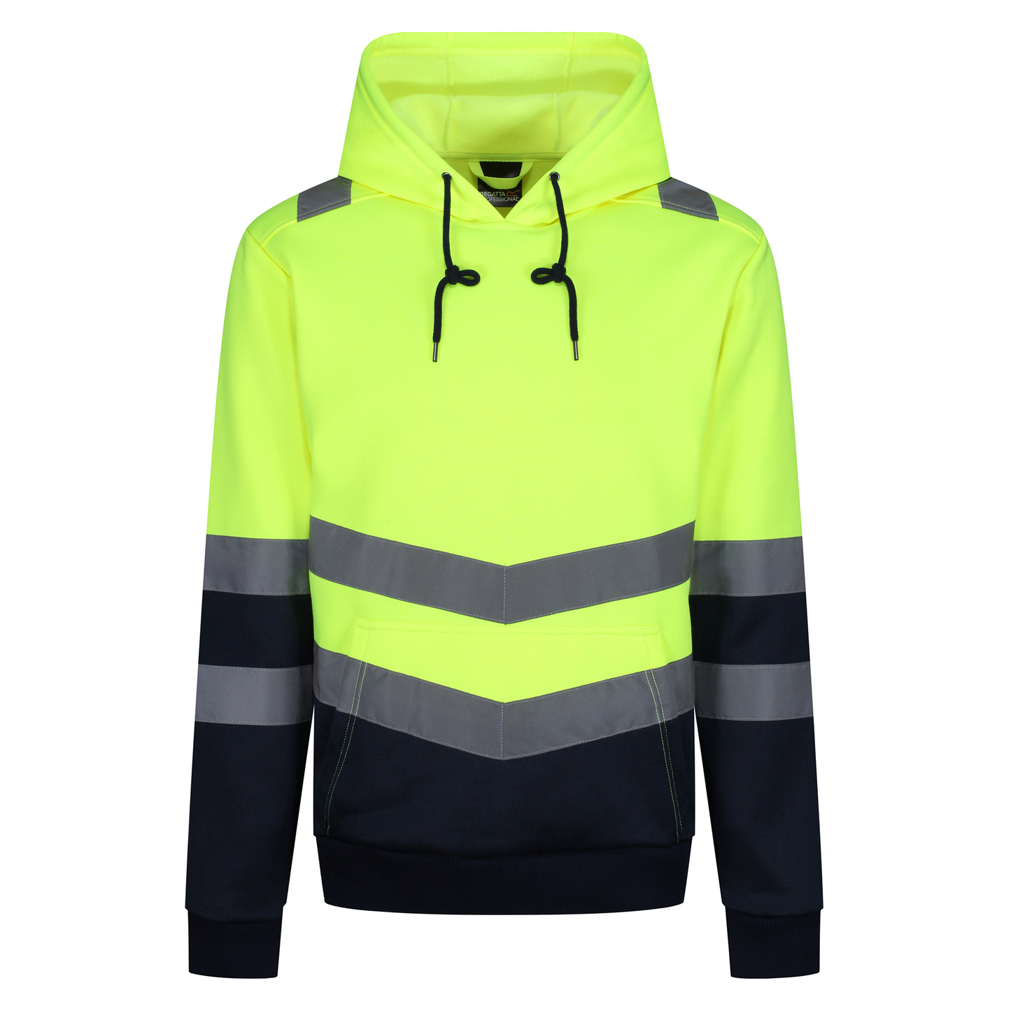 Regatta TRF663 Extra Large XL Hi-Vis Hoody hoodies professional Silver