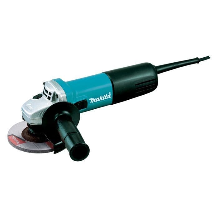 Makita 9557NBRX1 Angle Grinder 115mm Corded 240V 840W Silver
