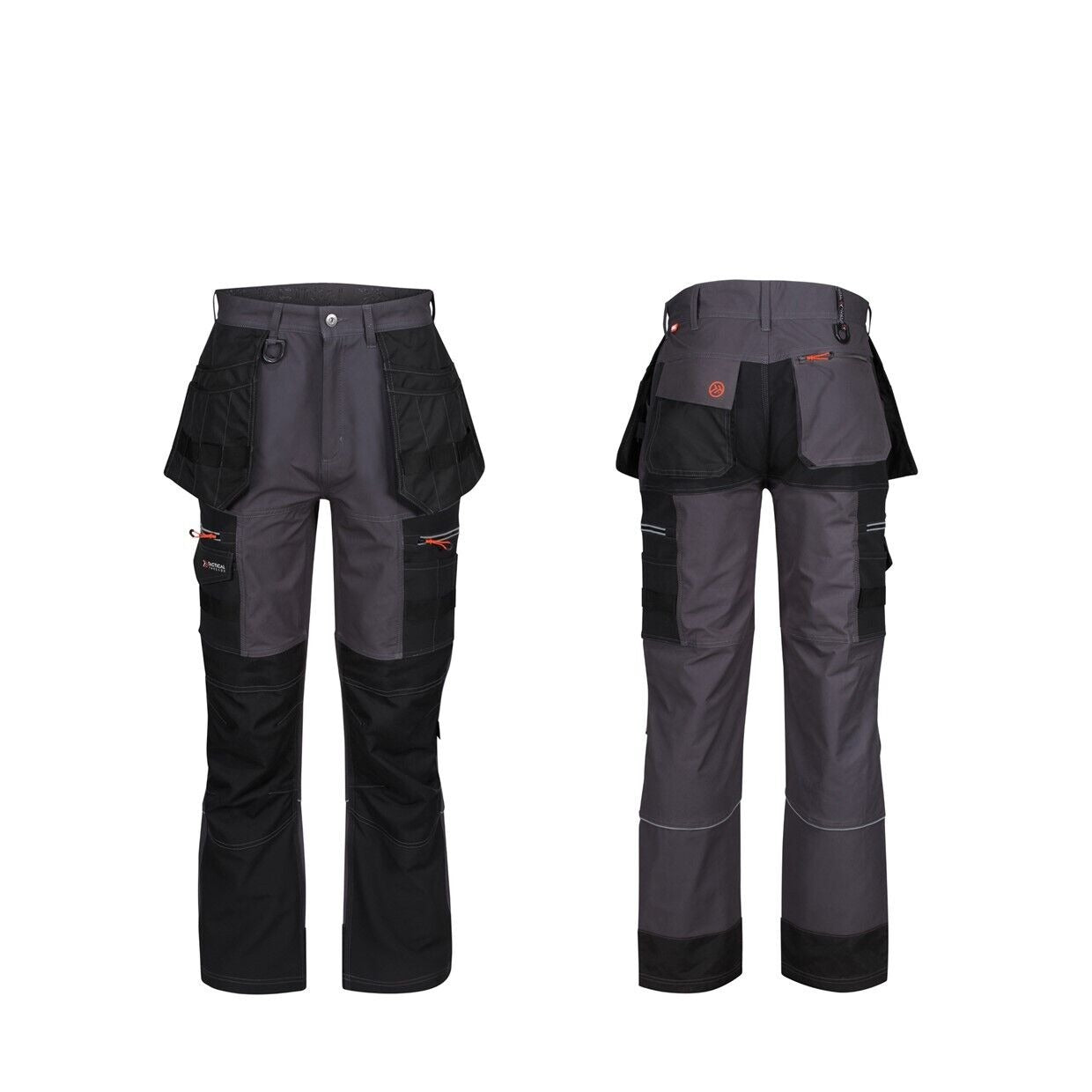 Regatta Work Trousers Stretch Professional TRJ393R 34W Iron Infiltrate  Silver