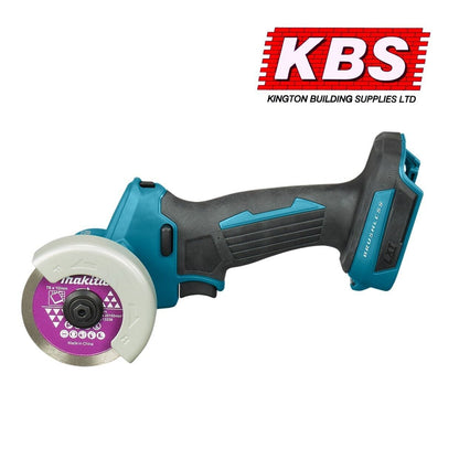 Makita grinder compact disc cutter 18v DMC300Z body only 3 discs included Silver