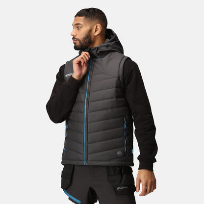 Regatta TRA833 body warmer Extra Large  XL  Calculate Ash  Silver