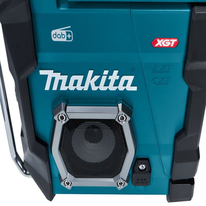 Makita MR003GZ Radio DAB  Job Site Radio Bare Unit 40v XGT  18v LXT  12v CXT Silver