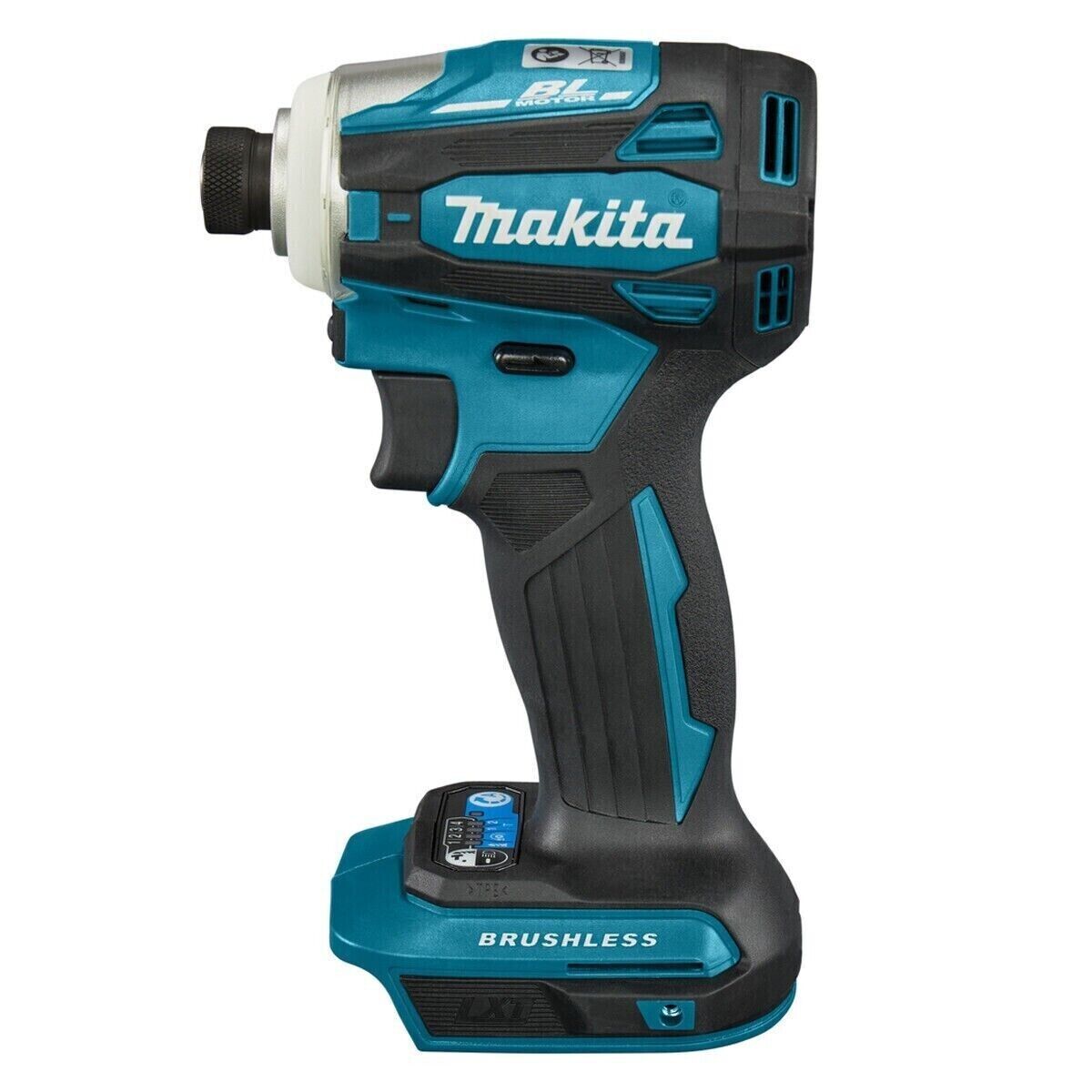 Makita DLX2455TJ 18V Combi Impact Driver 2 x 5Ah Batteries Charger Case Gold