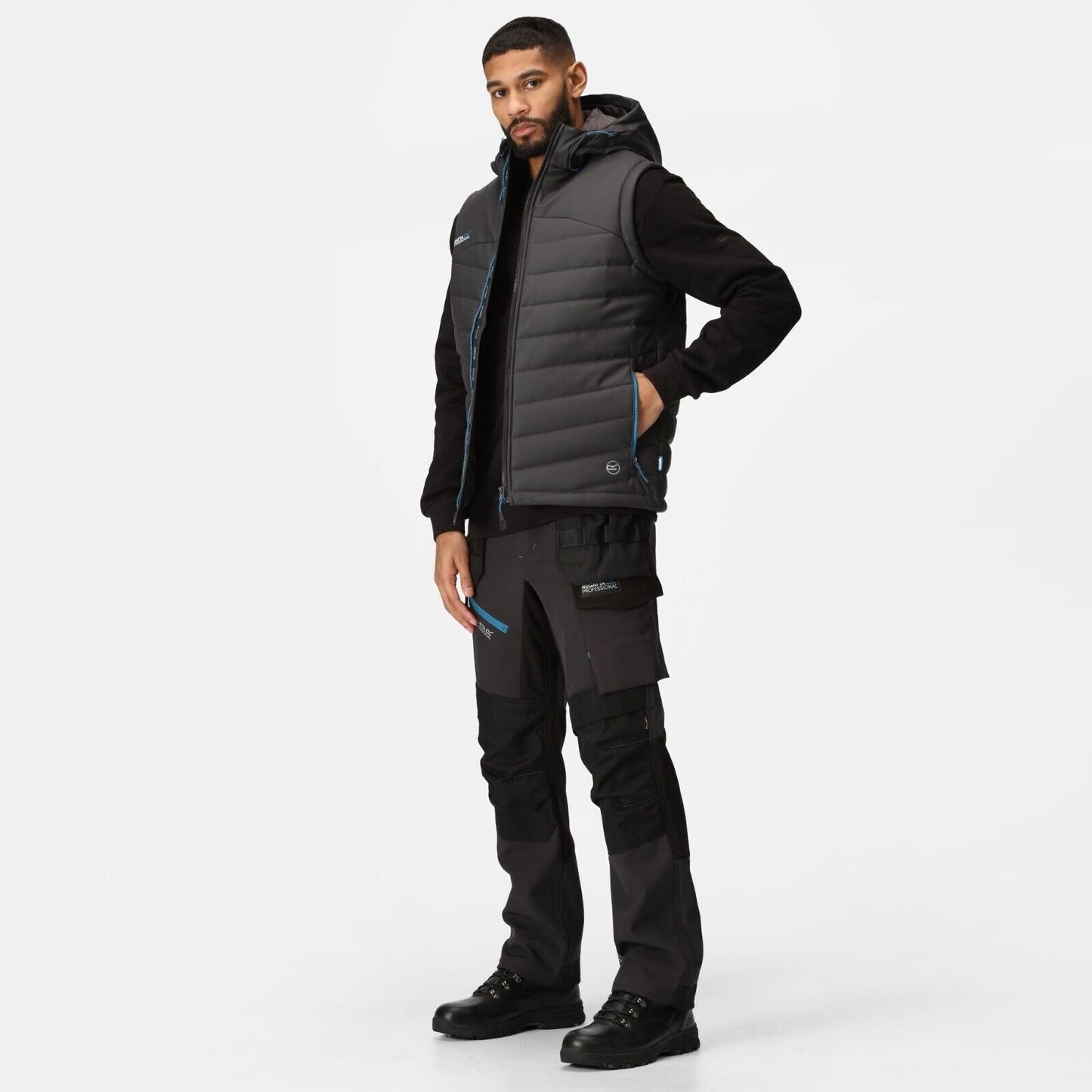 Regatta TRA833 body warmer Extra Large  XL  Calculate Ash  Silver