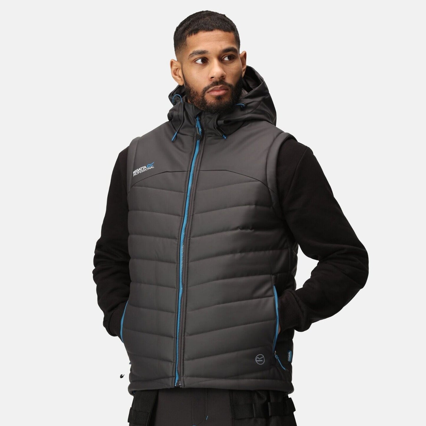 Regatta TRA833 body warmer Extra Large  XL  Calculate Ash  Silver