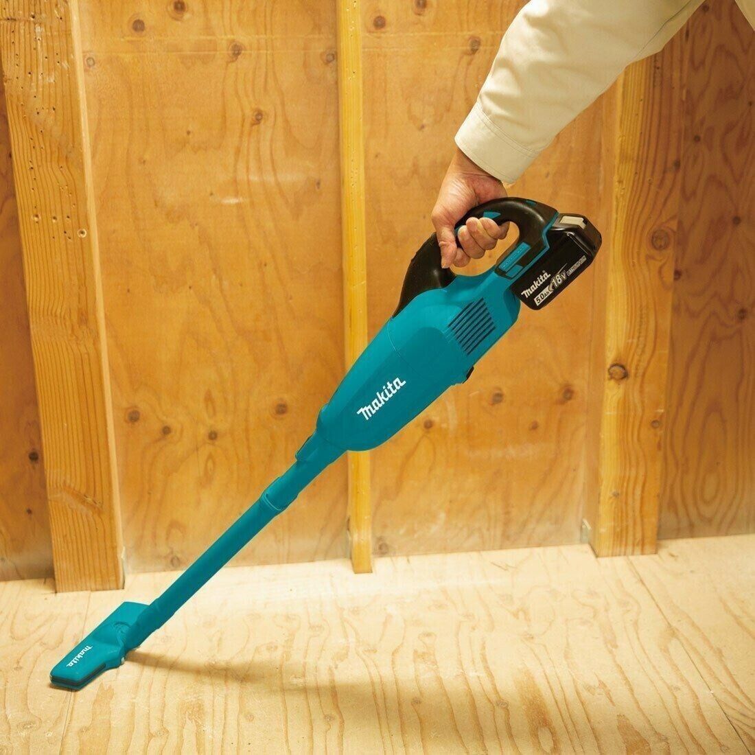 Makita Vacuum hoover DCL280FZ 18v LXT Cordless Brushless 750ml Body  Silver