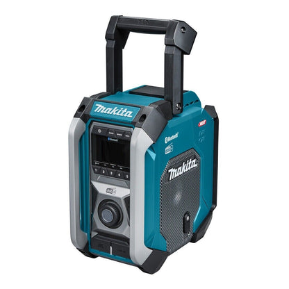 Makita Radio Bluetooth Dab  18V OR 40V  Job Site  MR007GZ Body Only  Gold