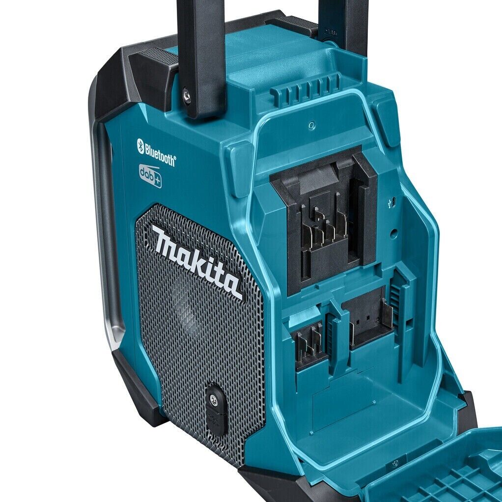 Makita Radio Bluetooth Dab  18V OR 40V  Job Site  MR007GZ Body Only  Gold