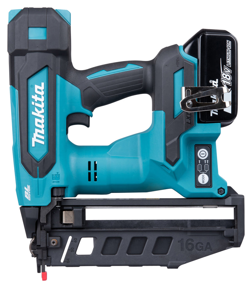Makita DBN601ZJ 2nd fix Nailer straight 18v BODY ONLY Carry case nail gun