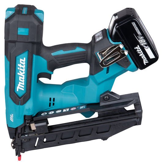 Makita DBN610ZJ 2nd fix Nailer Angled 18v BODY ONLY Carry case nail gun