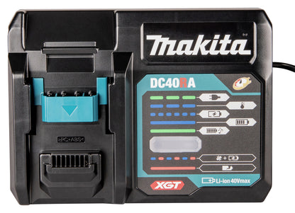 Makita 40v Single Charger DC40RA Max XGT single Port 240v Charging  Gold