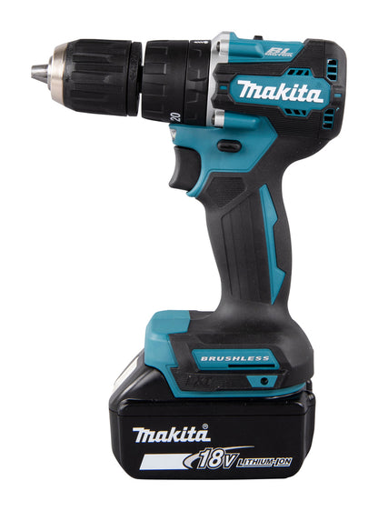 Makita DHP487SF 18V Cordless Combi Drill LXT 1 x 3.0ah battery + charger Bronze