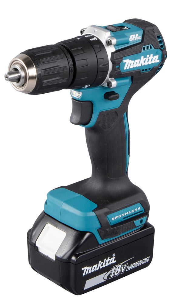 Makita DHP487SF 18V Cordless Combi Drill LXT 1 x 3.0ah battery + charger Bronze