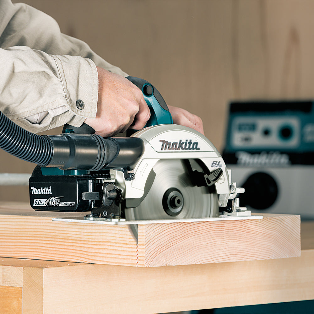 Makita DHS660Z 18V LXT Li-ion Cordless Brushless Circular Saw 165mm Body  Gold