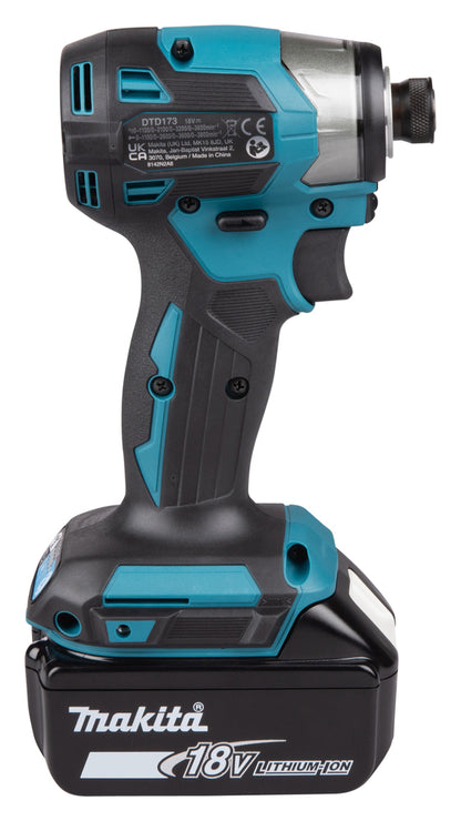 Makita 18v Impact Driver DTD173Z Brushless LXT Cordless Body Only  Gold