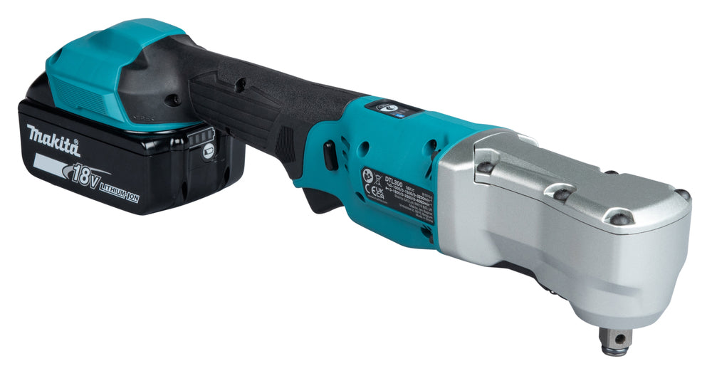 Makita DTL300Z 18v 1/2in LXT Brushless Angled Impact Wrench body only  Gold
