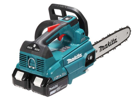 Makita DUC256Z Chainsaw 25cm 36/18v LXT Brushless Body Only  Silver