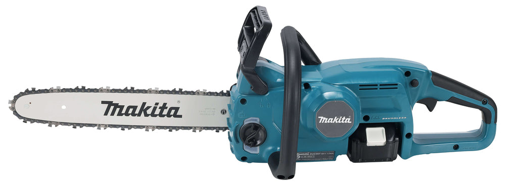 Makita DUC357Z Chainsaw 35cm 18v LXT Brushless Body Only  Silver