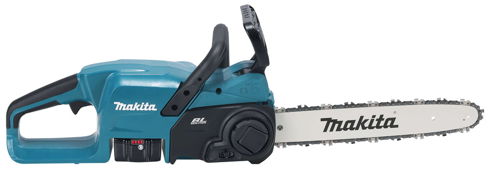 Makita DUC357Z Chainsaw 35cm 18v LXT Brushless Body Only  Silver