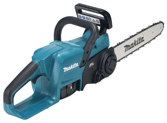 Makita DUC357Z Chainsaw 35cm 18v LXT Brushless Body Only  Silver