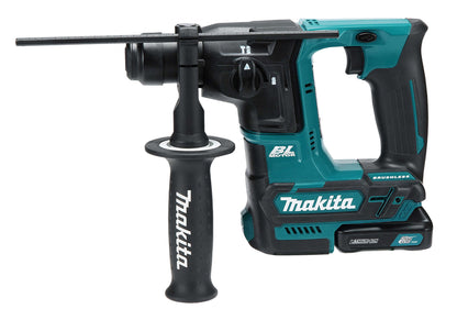 HR166DSMJ MAKITA 12V SDS DRILL 2 X 4.0AH BATS Silver