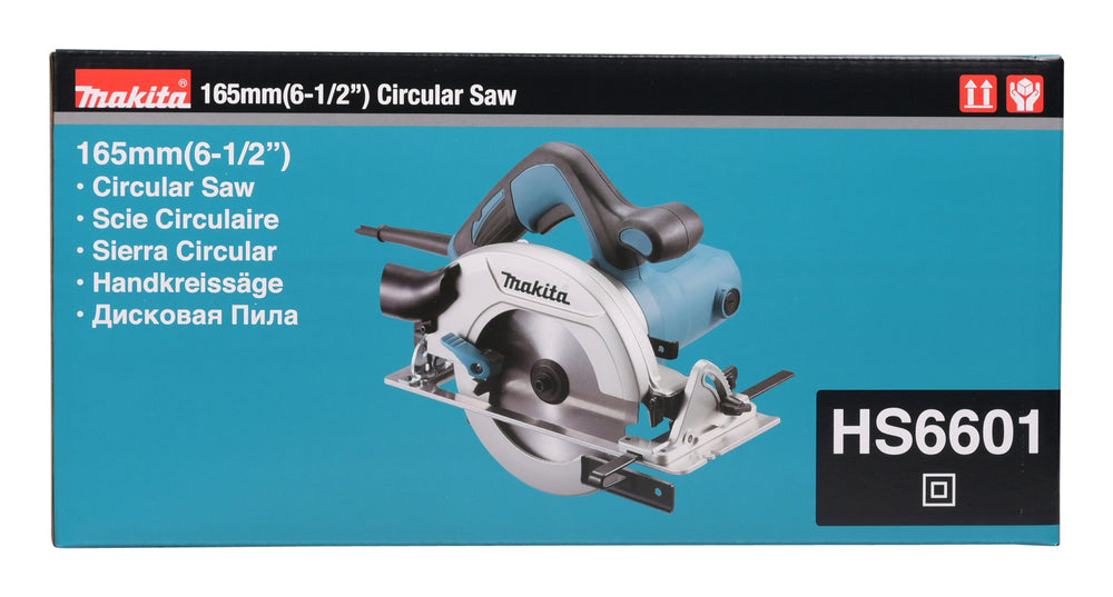 Makita HS6601 240v 165mm Circular Saw 1050w  Silver