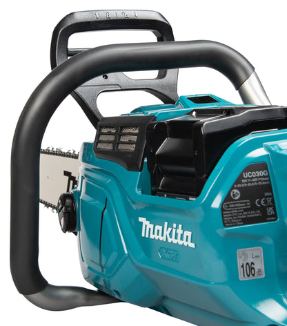Makita UC030GZ 40V Max XGT 400mm 16" Brushless Rear Handle Chainsaw Body Only Gold