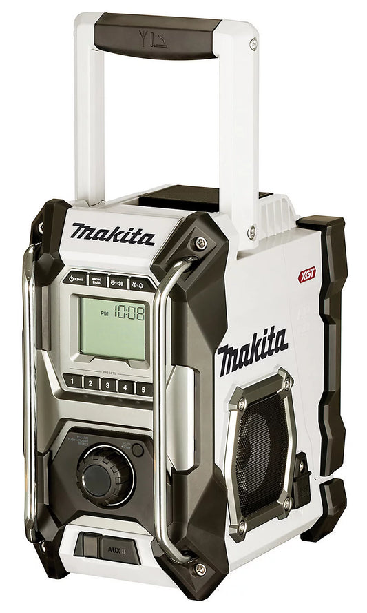 MR001GZ01 MAKITA Bluetooth RADIO 40V/18V am/fm  18v LXT  12v CXT Silver