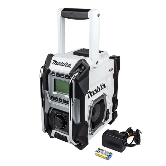 MR001GZ01 MAKITA RADIO 40V/18V am/fm  18v LXT  12v CXT Silver